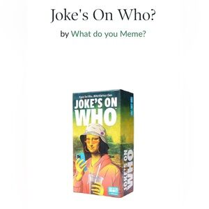 Joke's On Who Game (Unopened/brand new)